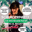 Cafe  Krainer Fr. 18.8. Schlagerparty mit Livemusik NICOLE Farah und AllroundDancer Taxitänzer Info 06644512100