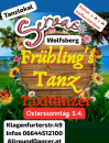 SERVAS Wolfsberg OSTERSONNTAG 5.4.KlagenfurterStr. 49 Info  +436644512100 Buche Taxitänzer bei AllroundDancer Dobnig Andreas 